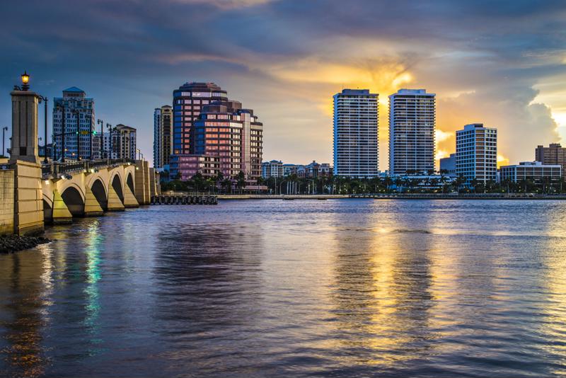 Boca Raton is central to West Palm Beach and Delray Beach, which offer a number of spots to work and relax.