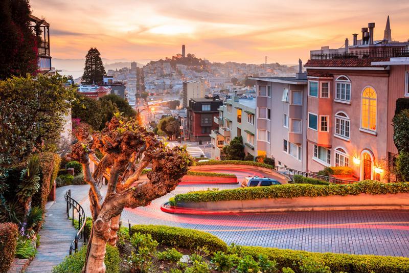 San Francisco is best known for it's hilly, sprawling landscape.